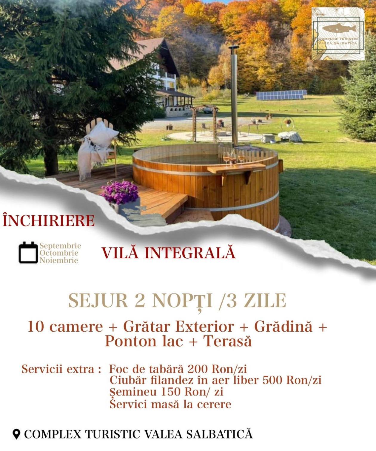 מלון Sinca Noua Valea Salbatica מראה חיצוני תמונה